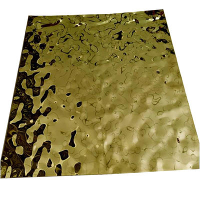 1000mm SS201 430 304 Panel ścienny Water Ripple Hammered Blacha ze stali nierdzewnej