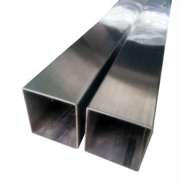 Materiał budowlany 304 kwadratowa rura ze stali nierdzewnej 1 mm-150 mm Przemysłowa bezszwowa walcowana na zimno Dom