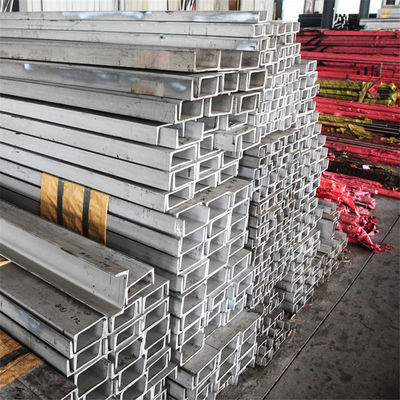 316 1.4401 1.4436 Kanal ze stali nierdzewnej C U Profil Bar Beam Gorąco walcowane